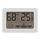 Mini misuratore elettronico di temperatura e umidità per interni domestici con supporto (bianco) Mini misuratore elettronico di temperatura e umidità per interni domestici con supporto (bianco)
