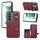 Custodia per telefono con supporto ad anello per portafoglio con texture spazzolata per Samsung Galaxy Galaxy S22+ 5G (rosso scuro) Custodia per telefono con supporto ad anello per portafoglio con texture spazzolata per Samsung Galaxy Galaxy S22+ 5G (rosso scuro)