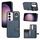 Custodia per telefono con supporto ad anello per portafoglio con texture spazzolata per Samsung Galaxy Galaxy S23 5G (blu) Custodia per telefono con supporto ad anello per portafoglio con texture spazzolata per Samsung Galaxy Galaxy S23 5G (blu)
