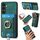 Per Samsung Galaxy S23 FE 5G Custodia per telefono in pelle con borsa magnetica divisibile retrò (verde) Per Samsung Galaxy S23 FE 5G Custodia per telefono in pelle con borsa magnetica divisibile retrò (verde)
