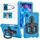 Per Samsung Galaxy Tab A9 Shield 360 Maniglia di rotazione EVA Custodia antiurto per tablet PC (blu nero) Per Samsung Galaxy Tab A9 Shield 360 Maniglia di rotazione EVA Custodia antiurto per tablet PC (blu nero)