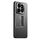 Per Xiaomi 14 Pro Custodia per telefono con supporto in TPU ibrido in metallo satinato (nero)