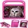 Per Huawei MatePad T8 Maniglia Custodia portatile antiurto per tablet EVA (Rosa rossa) Per Huawei MatePad T8 Maniglia Custodia portatile antiurto per tablet EVA (Rosa rossa)