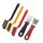 Set di spazzole per la pulizia della stufa da cucina multifunzionale da 5 pezzi/set
