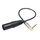Cavo audio stereo TRS maschio a XLR maschio a 3 pin da 0,3 m, 90 gradi, 3,5 mm (nero) Cavo audio stereo TRS maschio a XLR maschio a 3 pin da 0,3 m, 90 gradi, 3,5 mm (nero)