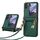 Per OPPO Find N2 Flip SULADA Elegante custodia pieghevole per telefono con struttura rombica (verde) Per OPPO Find N2 Flip SULADA Elegante custodia pieghevole per telefono con struttura rombica (verde)