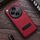 Per OPPO Find N3 / OnePlus Open PC + custodia per telefono con texture in pelle con supporto in metallo (rosso) Per OPPO Find N3 / OnePlus Open PC + custodia per telefono con texture in pelle con supporto in metallo (rosso)