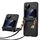 Per vivo X Flip SULADA Custodia per telefono pieghevole elegante con struttura rombica (nera) Per vivo X Flip SULADA Custodia per telefono pieghevole elegante con struttura rombica (nera)