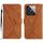 Custodia per telefono in pelle goffrata con cuciture Xiaomi 14 Pro (marrone) Custodia per telefono in pelle goffrata con cuciture Xiaomi 14 Pro (marrone)