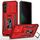 Per Samsung Galaxy S23 5G Armor PC + Custodia per telefono con protezione per fotocamera in TPU (rossa) Per Samsung Galaxy S23 5G Armor PC + Custodia per telefono con protezione per fotocamera in TPU (rossa)