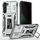Per Samsung Galaxy S23 5G Armor PC + Custodia per telefono con protezione per fotocamera in TPU (grigio) Per Samsung Galaxy S23 5G Armor PC + Custodia per telefono con protezione per fotocamera in TPU (grigio)