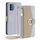 Per Nokia C300 4G Custodia a tracolla in pelle con trama litchi (blu)