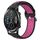 Per Huawei Honor Magic Watch 2 46mm 22mm chiusura cinturino sportivo bicolore (blu + magenta)