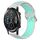 Per Huawei Honor Magic Watch 2 46mm 22mm chiusura cinturino sportivo bicolore (grigio) Per Huawei Honor Magic Watch 2 46mm 22mm chiusura cinturino sportivo bicolore (grigio)