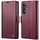 Per Samsung Galaxy S24 CaseMe 023 Custodia per telefono in pelle antifurto con fibbia a farfalla Litchi Texture RFID (vino rosso) Per Samsung Galaxy S24 CaseMe 023 Custodia per telefono in pelle antifurto con fibbia a farfalla Litchi Texture RFID (vino rosso)