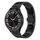Per Samsung Galaxy Watch6 Classic 43/47mm cinturino per orologio in acciaio inossidabile con connessione curva a doppio cerchio (nero) Per Samsung Galaxy Watch6 Classic 43/47mm cinturino per orologio in acciaio inossidabile con connessione curva a doppio cerchio (nero)