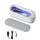 Macchina per la pulizia delle lenti degli occhiali per gioielli con pulitore ad ultrasuoni multifunzionale, specifiche: ricaricabile con luce viola
