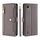 Custodia per cellulare in pelle con cerniera a tracolla per Nokia C110 4G Lite (grigio) Custodia per cellulare in pelle con cerniera a tracolla per Nokia C110 4G Lite (grigio)