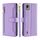Custodia per telefono in pelle con cerniera a tracolla per Nokia C110 4G Lite (viola) Custodia per telefono in pelle con cerniera a tracolla per Nokia C110 4G Lite (viola)