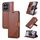 Per Xiaomi 14 AZNS Custodia per cellulare in pelle con texture in pelle di pecora (marrone) Per Xiaomi 14 AZNS Custodia per cellulare in pelle con texture in pelle di pecora (marrone)
