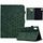 Custodia per tablet in pelle TPU Smart Rhombus per Lenovo Tab M9 (verde)