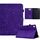 Custodia per tablet in pelle TPU Smart Rhombus per Samsung Galaxy Tab A9 (viola) Custodia per tablet in pelle TPU Smart Rhombus per Samsung Galaxy Tab A9 (viola)