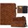 Custodia per tablet in pelle Smart TPU Rhombus per Amazon Fire 7 2022 (marrone) Custodia per tablet in pelle Smart TPU Rhombus per Amazon Fire 7 2022 (marrone)