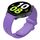 Cinturino per orologio in silicone con fibbia inversa universale tinta unita da 18 mm (viola) Cinturino per orologio in silicone con fibbia inversa universale tinta unita da 18 mm (viola)