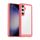 Per Samsung Galaxy S24+ 5G Serie colorata in acrilico + custodia per telefono in TPU (rossa) Per Samsung Galaxy S24+ 5G Serie colorata in acrilico + custodia per telefono in TPU (rossa)