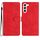 Custodia per telefono in pelle goffrata con sette farfalle per Samsung Galaxy S24 5G (rossa) Custodia per telefono in pelle goffrata con sette farfalle per Samsung Galaxy S24 5G (rossa)