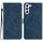 Custodia per telefono in pelle goffrata con sette farfalle per Samsung Galaxy S24 5G (blu) Custodia per telefono in pelle goffrata con sette farfalle per Samsung Galaxy S24 5G (blu)