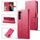 Per Samsung Galaxy S24+ 5G LC.IMEEKE Custodia per telefono in pelle con texture di vitello (rossa) Per Samsung Galaxy S24+ 5G LC.IMEEKE Custodia per telefono in pelle con texture di vitello (rossa)