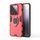 Per Xiaomi 14 Pro Custodia antiurto per PC + supporto in TPU (rossa)