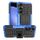 Per Samsung Galaxy S23 FE 5G Texture pneumatici TPU + custodia per PC con supporto (blu) Per Samsung Galaxy S23 FE 5G Texture pneumatici TPU + custodia per PC con supporto (blu)