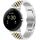 Per Google Pixel Watch 2 / Pixel Watch cinturino in metallo in acciaio inossidabile con sette perline (argento oro) Per Google Pixel Watch 2 / Pixel Watch cinturino in metallo in acciaio inossidabile con sette perline (argento oro)
