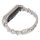 Per Xiaomi Mi Band 7 cinturino per orologio in metallo con diamanti con orsetto carino (colore Starlight) Per Xiaomi Mi Band 7 cinturino per orologio in metallo con diamanti con orsetto carino (colore Starlight)