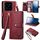 Per Xiaomi 14 Love Custodia per cellulare in pelle con cordino con cerniera (rossa) Per Xiaomi 14 Love Custodia per cellulare in pelle con cordino con cerniera (rossa)