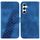 Per Samsung Galaxy S24 5G Custodia per telefono in pelle goffrata a forma di 7 (blu) Per Samsung Galaxy S24 5G Custodia per telefono in pelle goffrata a forma di 7 (blu)