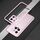 Per Xiaomi 14 Serie Aurora Protezione per obiettivo + Custodia per telefono con struttura in metallo (rosa argento) Per Xiaomi 14 Serie Aurora Protezione per obiettivo + Custodia per telefono con struttura in metallo (rosa argento)