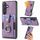 Custodia per telefono a portafoglio con carta ad anello retrò per Samsung Galaxy S24+ 5G (viola) Custodia per telefono a portafoglio con carta ad anello retrò per Samsung Galaxy S24+ 5G (viola)