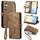 Custodia per telefono in pelle con fibbia laterale con cerniera geometrica per Samsung Galaxy S24 5G (marrone) Custodia per telefono in pelle con fibbia laterale con cerniera geometrica per Samsung Galaxy S24 5G (marrone)