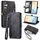 Per Samsung Galaxy S24+ 5G Custodia per cellulare in pelle con cerniera geometrica a portafoglio con fibbia laterale (nera) Per Samsung Galaxy S24+ 5G Custodia per cellulare in pelle con cerniera geometrica a portafoglio con fibbia laterale (nera)