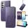 Per Samsung Galaxy S24 5G Custodia per telefono in pelle con fibbia a quattro foglie con fibbia in rilievo (viola) Per Samsung Galaxy S24 5G Custodia per telefono in pelle con fibbia a quattro foglie con fibbia in rilievo (viola)