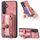 Custodia per telefono posteriore in pelle con cinturino incrociato retrò per Samsung Galaxy S24+ 5G (rosa) Custodia per telefono posteriore in pelle con cinturino incrociato retrò per Samsung Galaxy S24+ 5G (rosa)