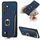 Custodia per telefono posteriore con cerniera verticale con anello in pelle incrociata per Samsung Galaxy S24 5G (blu) Custodia per telefono posteriore con cerniera verticale con anello in pelle incrociata per Samsung Galaxy S24 5G (blu)