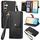Custodia per telefono in pelle con cordino e cerniera Love per Samsung Galaxy S24+ 5G (nera) Custodia per telefono in pelle con cordino e cerniera Love per Samsung Galaxy S24+ 5G (nera)