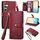 Per Samsung Galaxy S24+ 5G Love Custodia in pelle con cordino e cerniera (rossa) Per Samsung Galaxy S24+ 5G Love Custodia in pelle con cordino e cerniera (rossa)