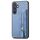 Per Samsung Galaxy S24+ 5G Custodia per cellulare con cerniera a vibrazione orizzontale in fibra di carbonio (blu) Per Samsung Galaxy S24+ 5G Custodia per cellulare con cerniera a vibrazione orizzontale in fibra di carbonio (blu)