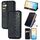 Custodia per telefono in pelle magnetica pressata a griglia cubica per Samsung Galaxy S24 5G (nera) Custodia per telefono in pelle magnetica pressata a griglia cubica per Samsung Galaxy S24 5G (nera)