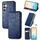 Custodia per telefono in pelle magnetica pressata a griglia cubica per Samsung Galaxy S24 5G (blu) Custodia per telefono in pelle magnetica pressata a griglia cubica per Samsung Galaxy S24 5G (blu)